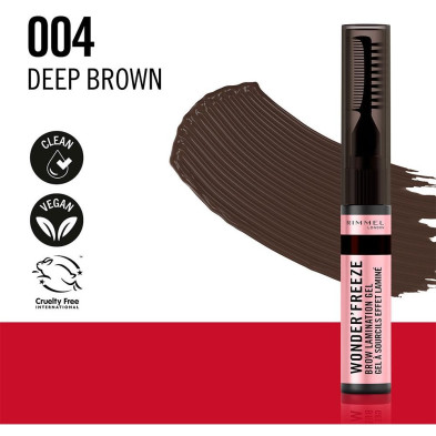 Wonder' Freeze Gel De Cejas 004-Deep Brown 6 Gr