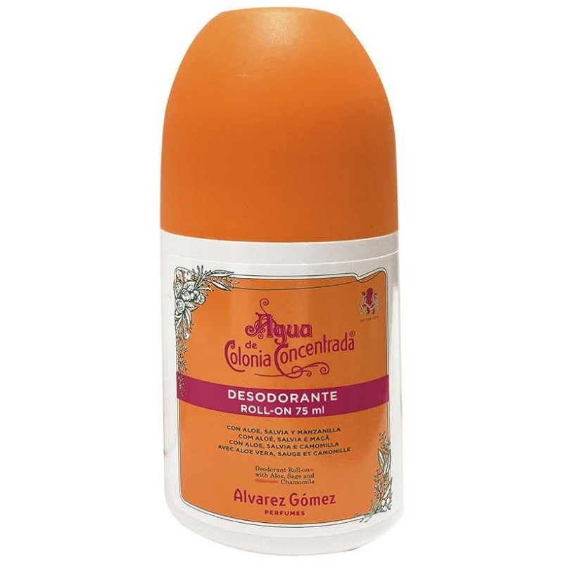 Agua De Colonia Concentrada Desodorante Roll-On Naranja 75 Ml