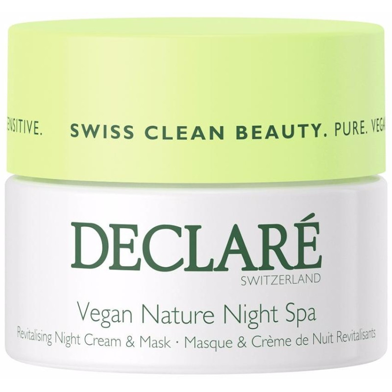 Declaré Vegan Nature Sensitive Night Spa Crema Mascarilla 50Ml