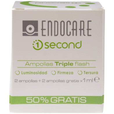 Endocare 1 Second Triple Efecto Flash 4 Ampollas X 1Ml
