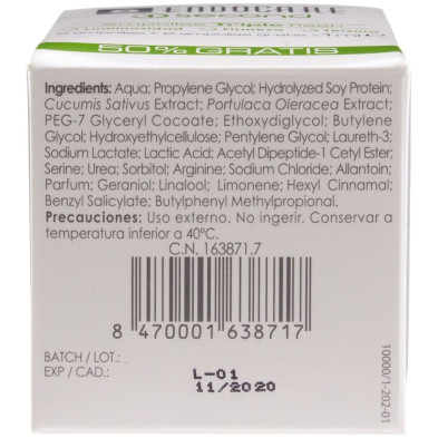 Endocare 1 Second Triple Efecto Flash 4 Ampollas X 1Ml