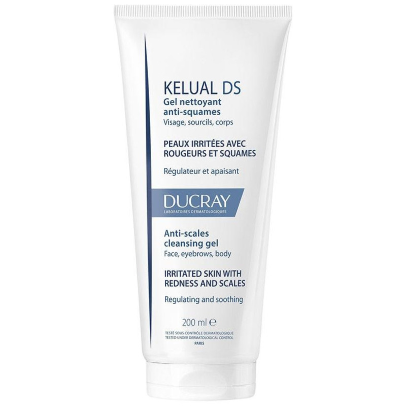 Kelual Ds Gel Limpiador Facial Para Piel Irritada 200 Ml