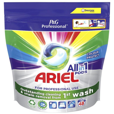 Ariel Pods Profesional Color Detergente 48 Cápsulas