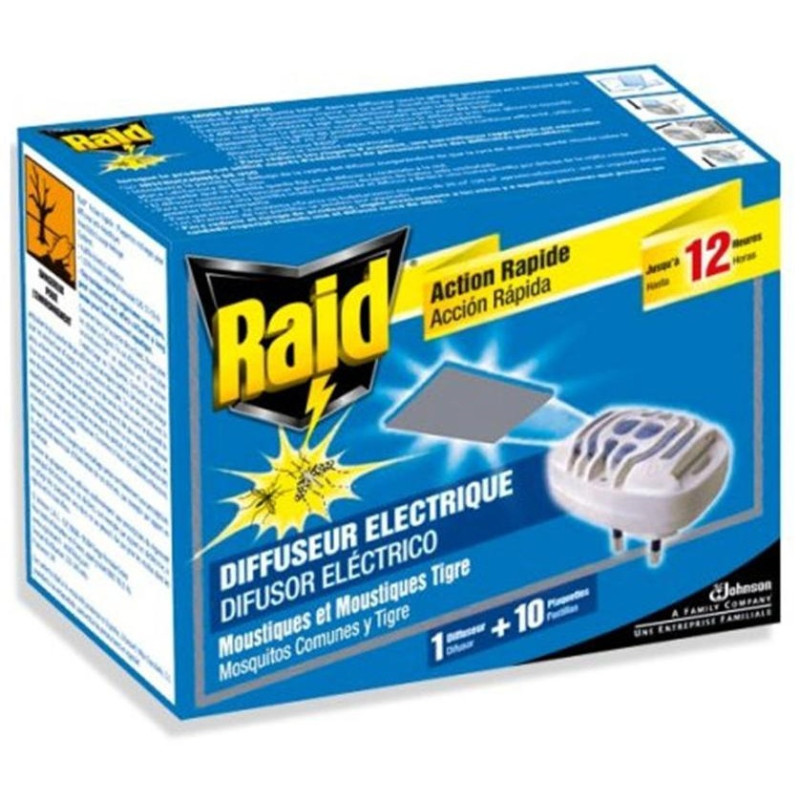 Protección Antimosquitos Aparato + 10 Pastillas