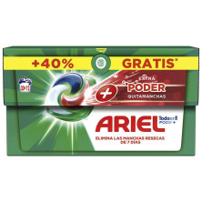 Ariel Pods Extra Poder Quitamanchas 3En1 Detergente 42 Caps