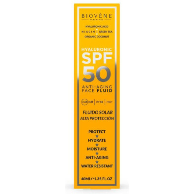 Hyaluronic Anti-Aging Fluido Facial Spf50 40 Ml