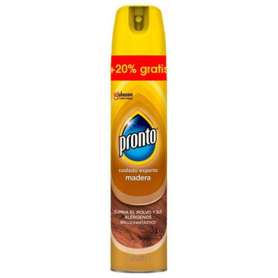 Pronto Limpia Muebles Spray 300 Ml