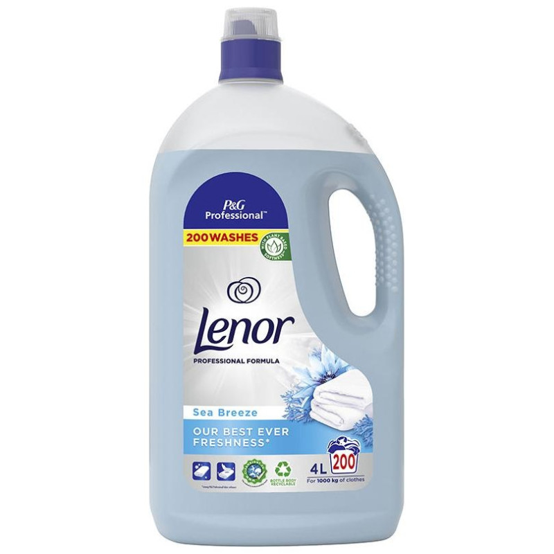 Lenor Profesional Brisa Marina Suavizante Líquido 200 Dosis