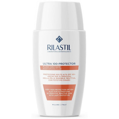 Rilastil Sun System Ultra 100-Protector Fluido Solar Facial Spf50+ 50Ml