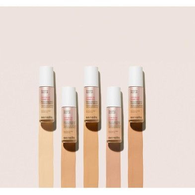 Sensilis Skin Glow [Make-Up] Maquillaje Luminoso Efecto Segunda Piel 03 Sand 30Ml