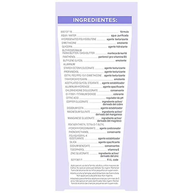 Panthenol Comfort Crema Multiusos 50 Ml Panthenol Comfort Crema Multiusos 50 Ml