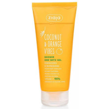 Coconut Y Orange Vibes Gel De Ducha Y Baño Energizante Y Refrescante 200 Ml