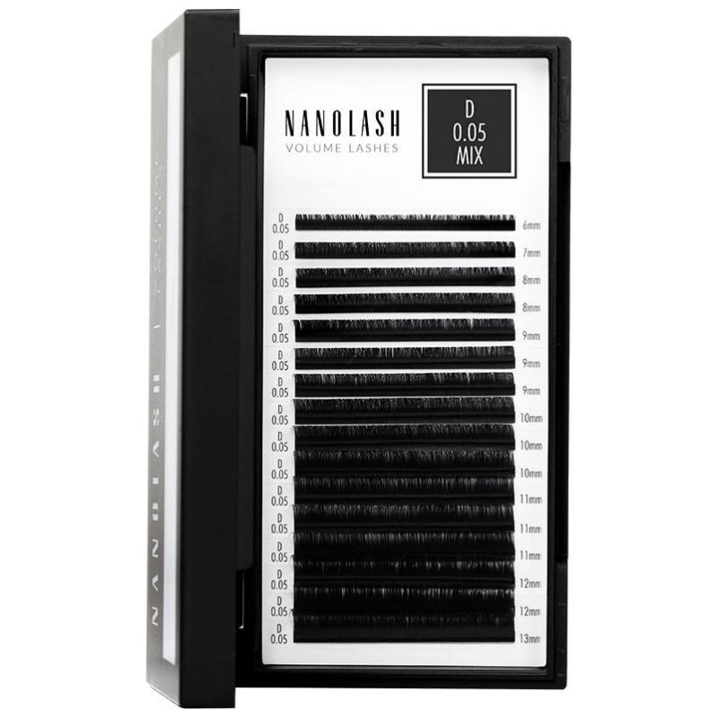 Volume Lashes Pestañas Postizas 0.05 D 6-13 Mm 1 U