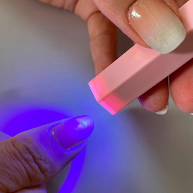 Lámpara Portátil Secado Rápido Uñas De Gel 1 U