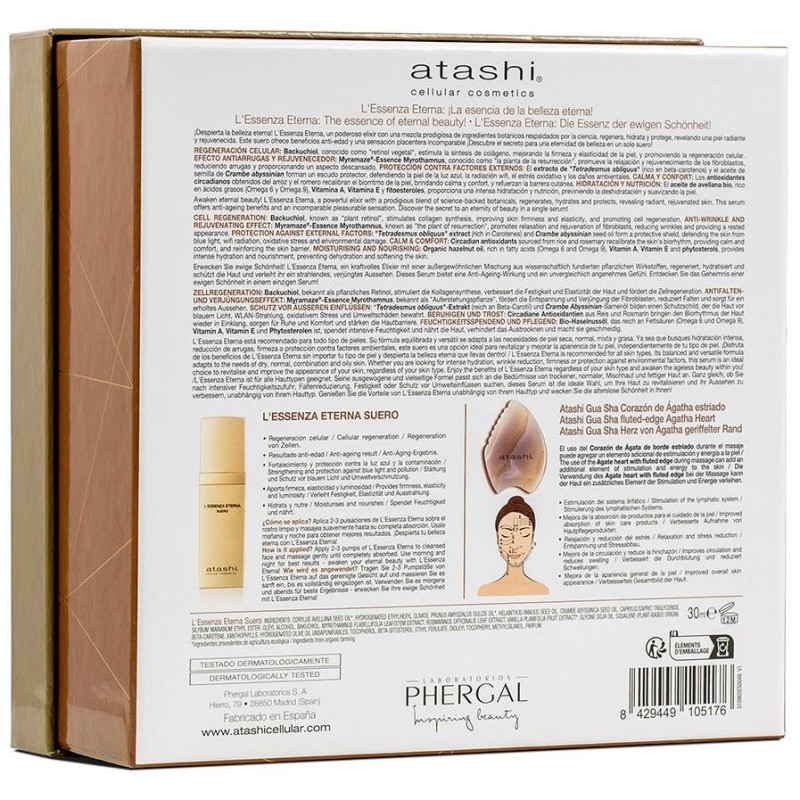 Atashi L'Essenza Eterna Cofre Antiedad Sérum + Gua Sha