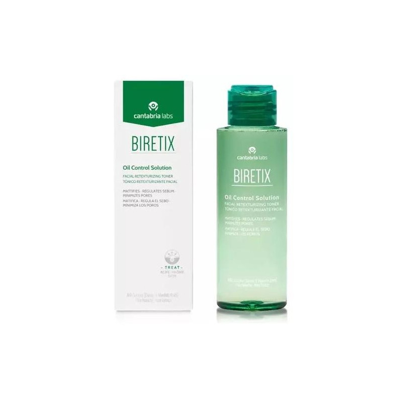 Biretix Oil Control Solution Tónico Retexturizante Facial 100 Ml