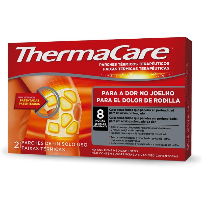 Thermacare Heatwraps Parche Térmico Rodilla 2Uds Thermacare Heatwraps Parche Térmico Rodilla 2Uds