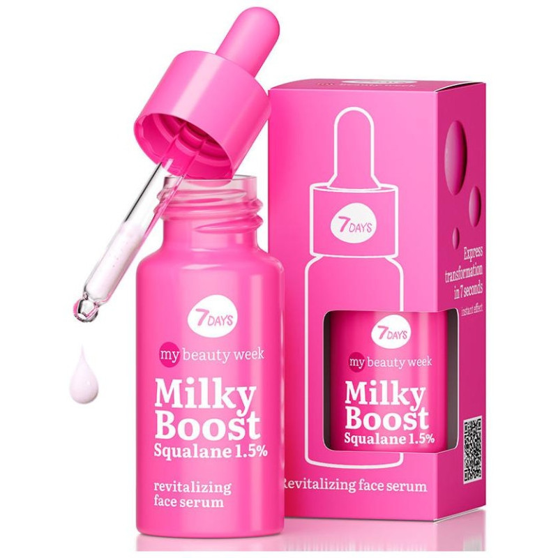 7Days My Beauty Week Milky Boost Squalane Revital Face Serum 20Ml