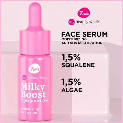 7Days My Beauty Week Milky Boost Squalane Revital Face Serum 20Ml
