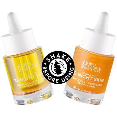 Servm Botanical Institute Active Serum G-Night Skin Oily 30Ml