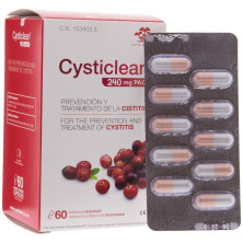 Cysticlean Clásico 240 Mg De Pac Y Arándano Rojo Cápsulas 60 U