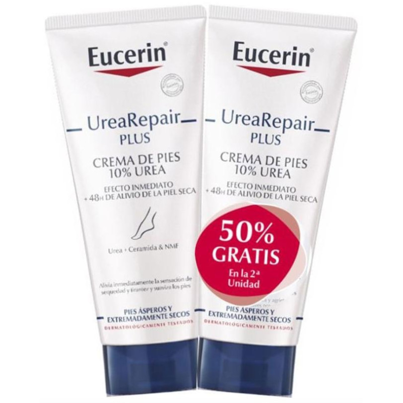Urearepair Plus Crema Pies 10% Urea Lote 2 X 100 Ml