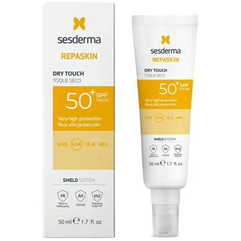 Repaskin Facial Fotoprotector Toque Seco Spf50+ 50 Ml