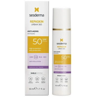 Repaskin Urban 365 Fotoprotector Antiedad Spf50 50 Ml