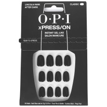 Opi Xpress/On Uñas Artificiales Tonos Icónicos Lincoln Park After Dark 30 U