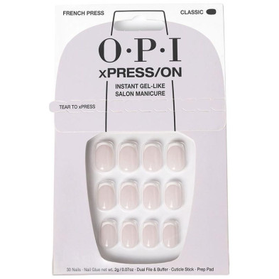 Opi Xpress/On Uñas Artificiales Nail Art Manicura Francesa 30 U