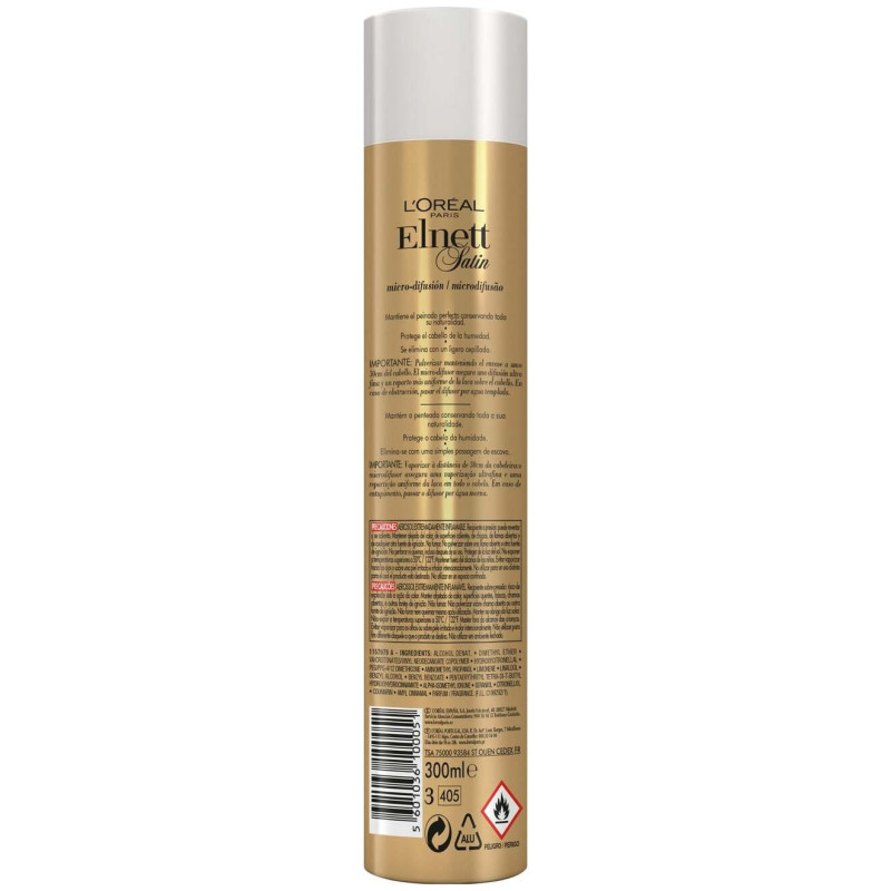 Elnett Laca Fijación Fuerte 300 Ml