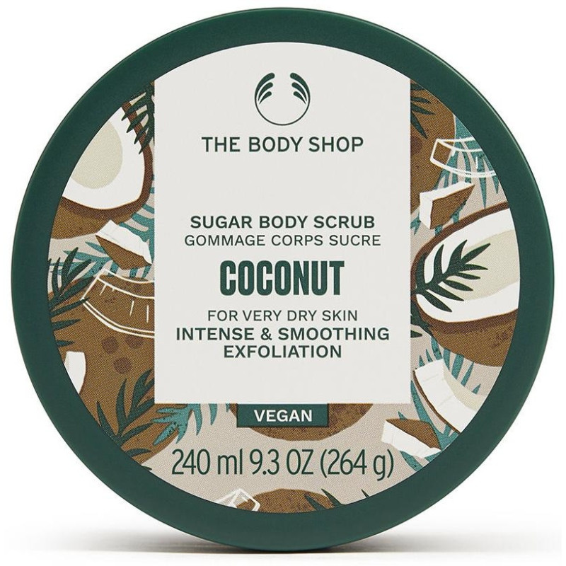 Coconut Exfoliante Corporal De Azúcar 240 Ml