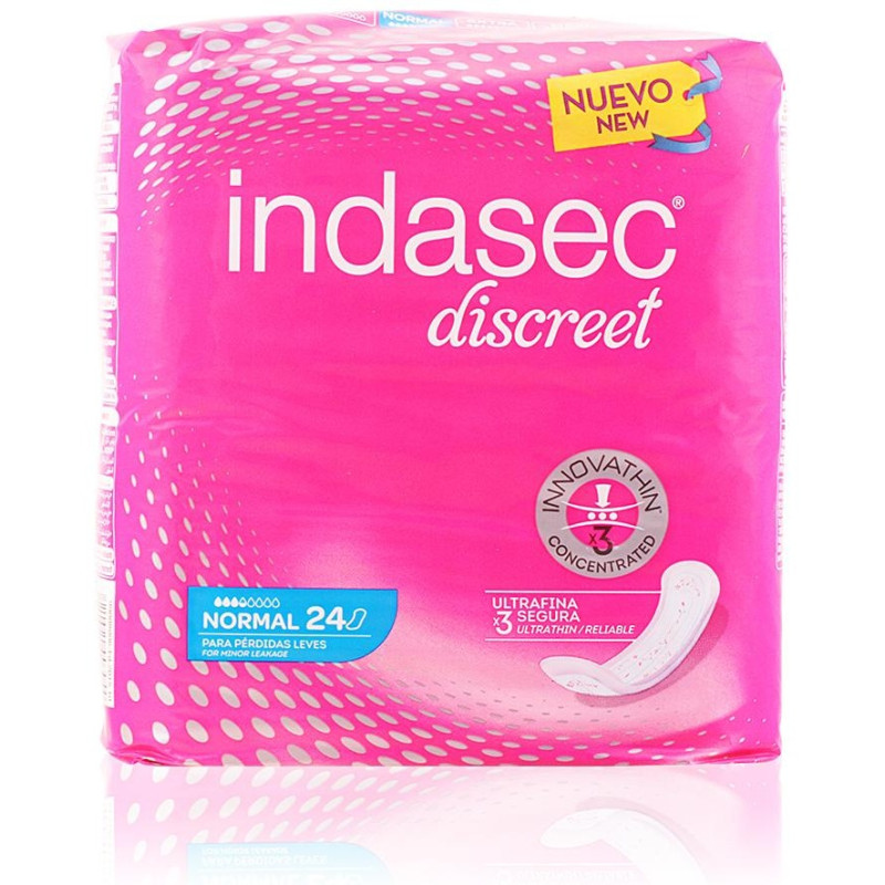Discreet Compresa Incontinencia Normal 24 Uds
