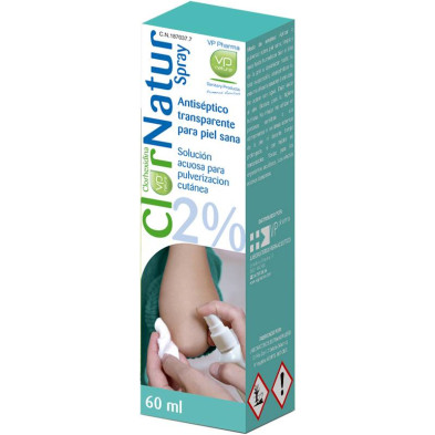Clornatur Clorhexidina 2% Solucion Acuosa Spray 60ml