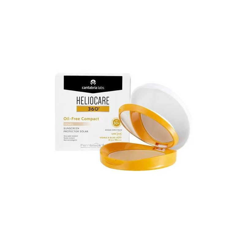 Heliocare 360º Color Compacto Oil-Free Spf50 Pearl 10 Gr