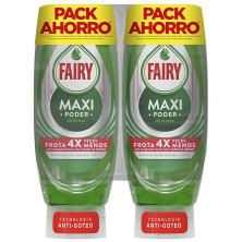 Fairy Maxi Poder Lavavajillas Concentrado Lote 2 X 450 Ml