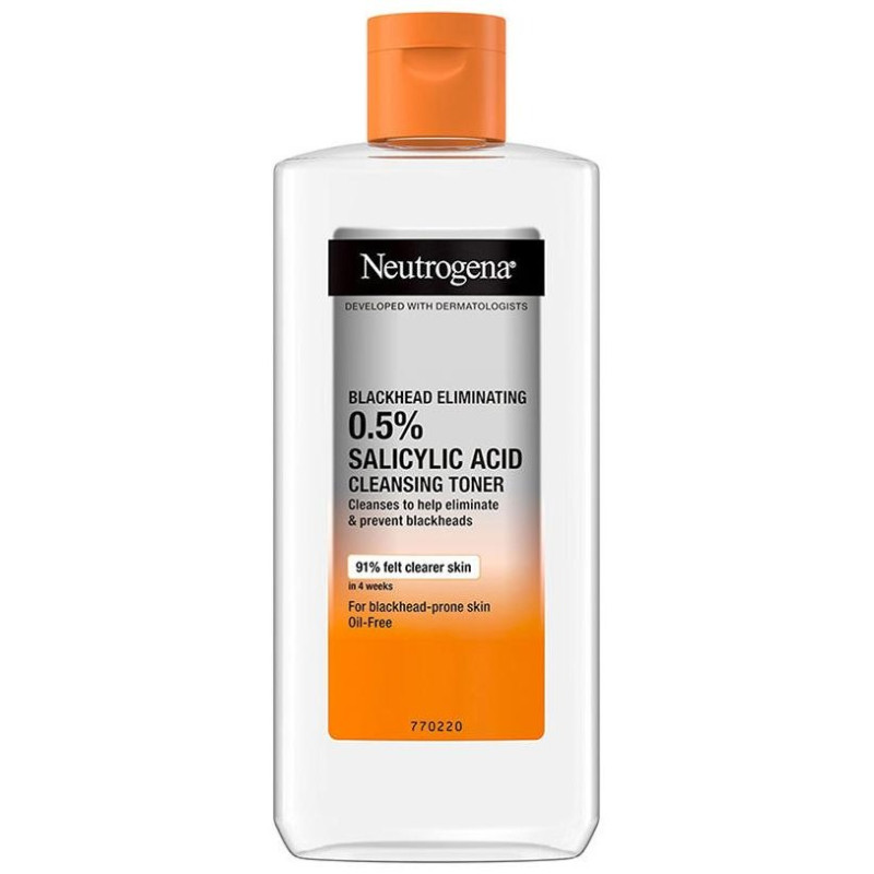 0,5% Salicylic Acid Tónico Limpiador De Puntos Negros 200 Ml