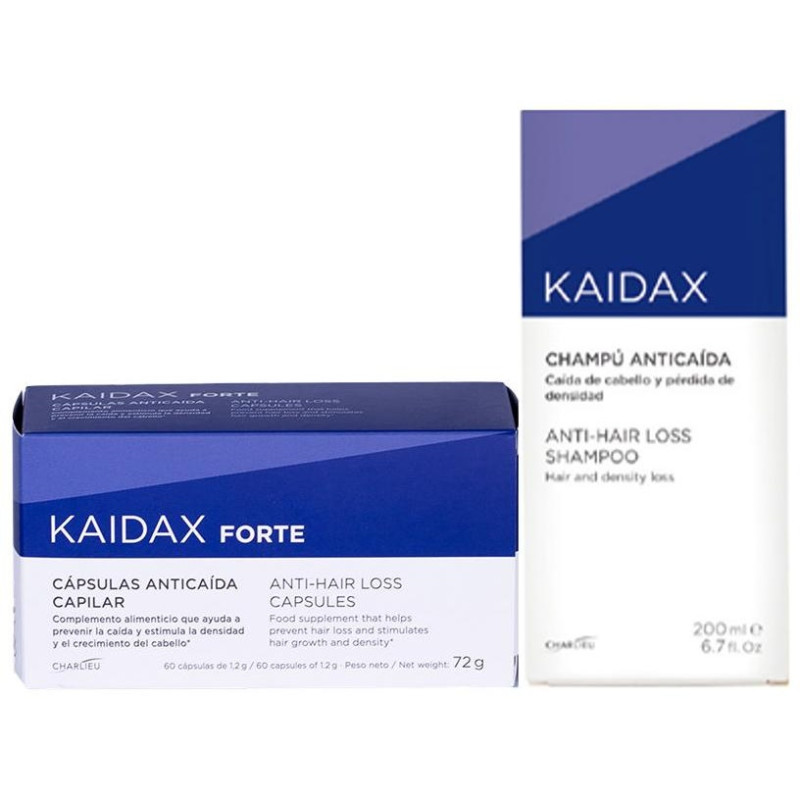 Kaidax Forte Tratamiento Anticaída Pack 2 Pz