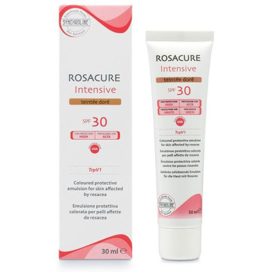 Rosacure Intensive Cremcolor Emulsión De Día Con Color Spf30 Brown 30 Ml