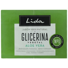 Jabón 100% Natural Glicerina Y Aloe Vera Lote 2 X 125 Gr