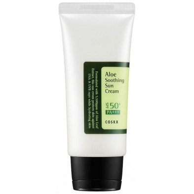 Aloe Soothing Sun Cream Spf50+, Protectores Solares Cosrx - Perfumes Club