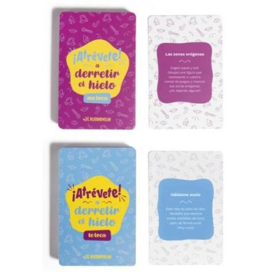 ¡Atrévete! - A Derretir El Hielo Juego De Cartas, Kits Para Parejas Platanomelón - Perfumes Club