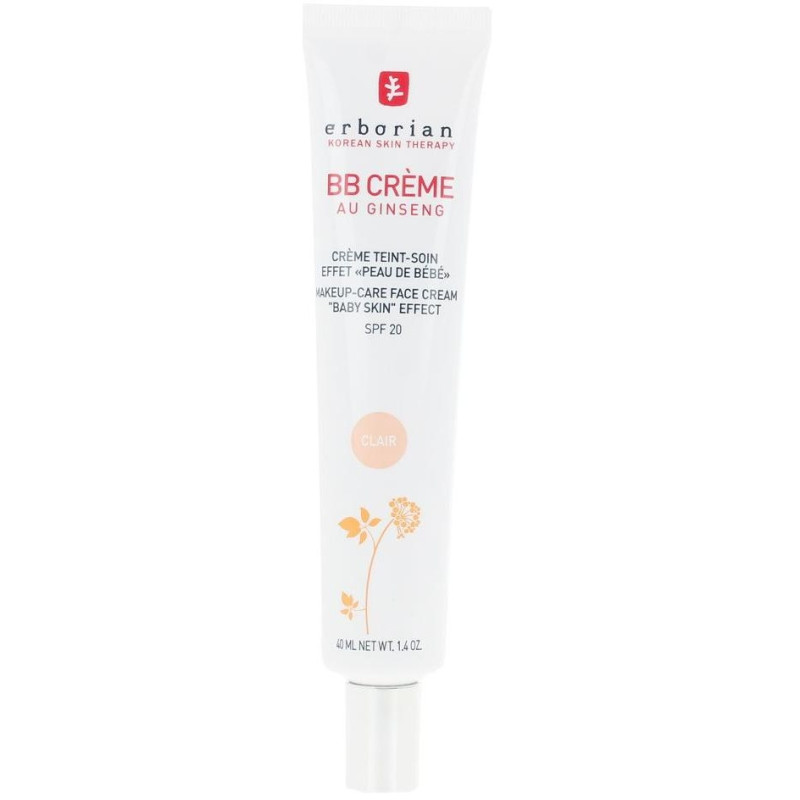 Bb Crème Au Ginseng Spf20 Clair 40 Ml