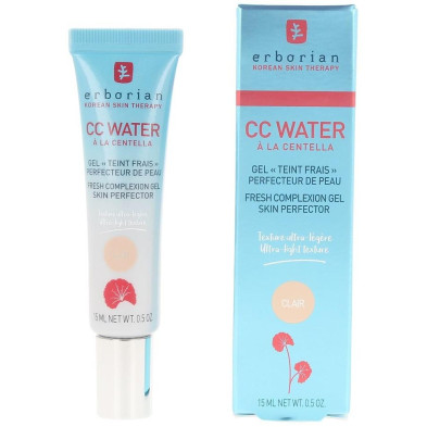 Cc Water À La Centella Asiatica Gel Refrescante Matificante Claro 15 Ml