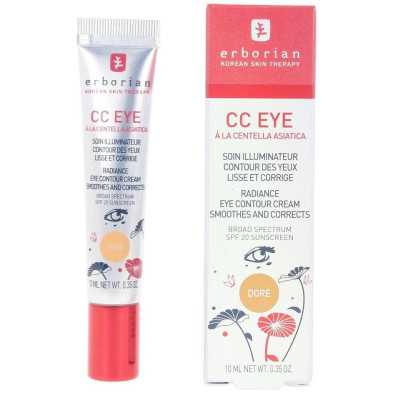 Cc Eye À La Centella Asiatica Iluminador Contorno Ojos Dorado 10 Ml