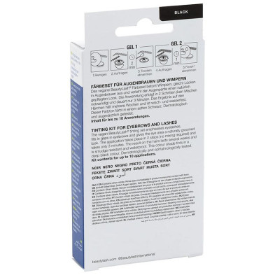 Beautylash Brow Y Lash Colour Kit Tinte Cejas Y Pestañas Negro 1 U
