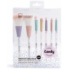 Candy Makeup Brushes Lote 7 Pz