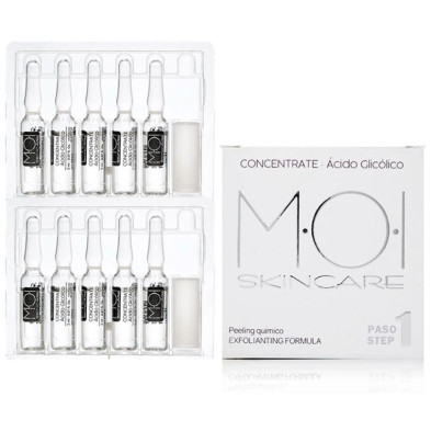 Glycolic Acid Ampollas Faciales 10 X 2 Ml