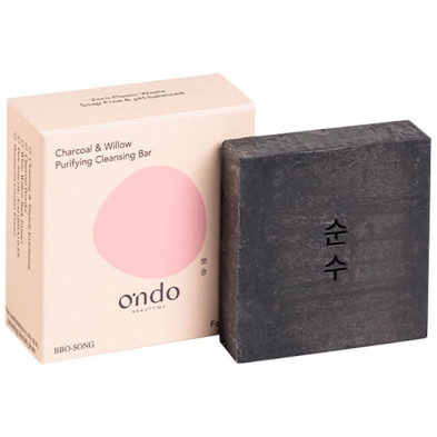 Charcoal Y Willow Purifyng Cleasing Bar, Geles Y Jabones Ondo Beauty 36.5 - Perfumes Club