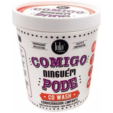 Lola Cosmetics Comigo Ninguém Pode Co Wash Acondicionador 450G Lola Cosmetics Comigo Ninguém Pode Co Wash Acondicionador 450G